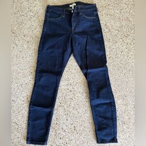 H&M Women's Navy Skinny Jeans
